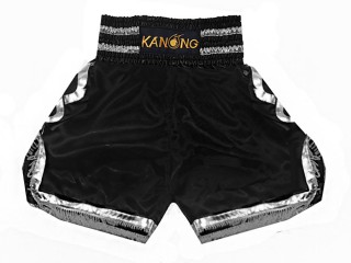 Kanong Box nadrág : KNBSH-201-Fekete-Ezüst